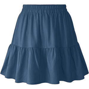 Nouvelle arrivée Jupe courte respirante pour les filles Bas quantité minimale de commande Meilleures ventes Jupes pour femmes Confortable Couleur unie - Product Image 4