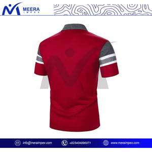 เสื้อโปโลผู้ชายคุณภาพสูง-คอตตอนเบลนด์เข้ารูปทันสมัยนุ่มและทนทานเหมาะสำหรับการออกนอกบ้านแบบสบายๆ - Product Image 3