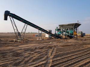 Centrale à béton mobile et compacte de 30 m3/h, idéale pour l'Afrique, usine de fabrication de béton, travaux de construction, CE ISO9001 - Product Image 5