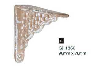 Soporte de estante decorativo vintage, nuevo diseño, calidad premium, hecho a mano, hierro forjado - Product Image 2