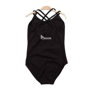 Conjuntos de Ropa de Ballet con Tirantes Cruzados para Mujer, Colores Sólidos, Leotardos de Gimnasia con Elasticidad Cómoda para Entrenamiento de Niñas - Product Image 4