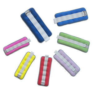 Qualité supérieure Réglable Bras Jambes Sac De Sable Exercice Formation Cheville Poids Logo Personnalisé Noir Poids avec Dragonnes - Product Image 1