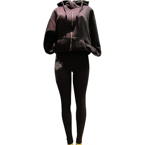 2025 Women's High Quality <b>Rhinestone</b> Pants Elastic Waist Premium Design <b>Leggings</b> for Gym Wear <b>Rhinestone</b> <b>Leggings</b> - Product Image 3