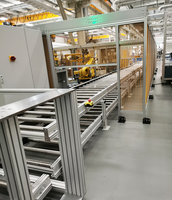 Sistema de Manipulación de Componentes con Transportadores de Cadena Industriales del Fabricante Líder, Materiales de Aluminio y Acero Inoxidable, China