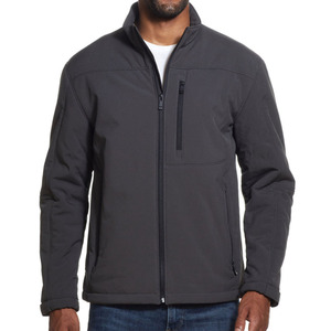 Veste softshell à logo personnalisé pour hommes veste de randonnée respirante pour l'escalade veste d'extérieur coupe-vent pour hommes - Product Image 1
