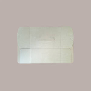 Boîte à lunch jetable 10 pièces avec poignée marron petit étui cadeau à emporter - Product Image 3