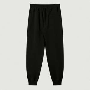 Pantalons de survêtement amples respirants de haute qualité 100% coton à prix avantageux fabriqués en usine Taille haute pour hommes - Product Image 5