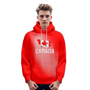 Sudadera impermeable antiencogimiento para hombre, diseño de patrón 3D personalizado, método de tejido de punto para jóvenes, Sudadera con capucha de talla grande - Product Image 3