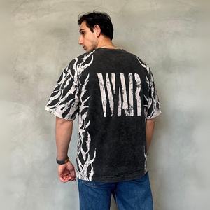 Camiseta de Hombre Nueva de Alta Calidad, 100% Algodón, Lavada con Ácido, Peso Pesado 220 g/m², Impresión Digital Personalizada, Camiseta Lisa para Hombre - Product Image 5