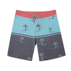 Pantalones cortos de algodón 100% de alta calidad para hombre, pantalones cortos informales de playa con estampado personalizado, pantalones cortos con logotipo personalizado para hombre, exportación desde Bangladesh - Product Image 1