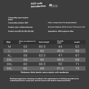 Chaquetas de Cuero Bomber para Hombre Avirex de Primera Calidad, Precio de Fábrica al por Mayor, Chaqueta de Cuero de Cordero de Color Amarillo con Cuello Camisero - Product Image 6