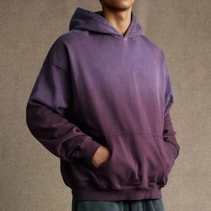 Sweats à capuche délavés à l'acide pour hommes avec pull à capuche en coton lisse respirant 500 gsm sur les tailles sweat à capuche/chemise personnalisé - Product Image 1