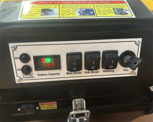 Barredora eléctrica de bajo <span class=keywords><strong>precio</strong></span> con barredora de suelo, máquina de <span class=keywords><strong>limpieza</strong></span> al vacío tipo empuje, barredora de calle de suelo para almacén - Product Image 4