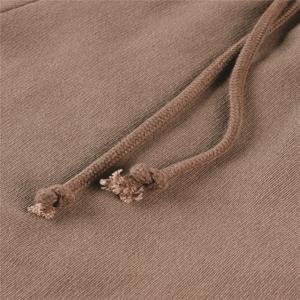 <b>Men's</b> High Quality Heavyweight Fleece <b>Sweat</b> <b>Shorts</b> Custom Logo French Terry Mesh Design Solid Pattern High Street Style Mid-Rise - Product Image 4