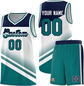 Camisetas de equipo de baloncesto personalizadas | Diseño de sublimación completa | Fábrica OEM | Poliéster duradero - Product Image 3