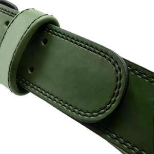 เข็มขัดหนังวัวสำหรับยิมเข็มขัดพยุงหลังสำหรับออกกำลังกายเข็มขัดยกน้ำหนักปรับแต่งโลโก้ได้ - Product Image 4