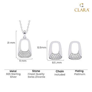 Juegos de Joyería Fina de Plata de Ley 925 Premium, Compre en Línea Elegantes Pendientes Colgantes - Product Image 5