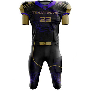 Maillot de football américain Nouvelle vente en gros d'uniformes de football quantité minimale de commande bas Uniforme de football américain sur mesure de haute qualité - Product Image 5