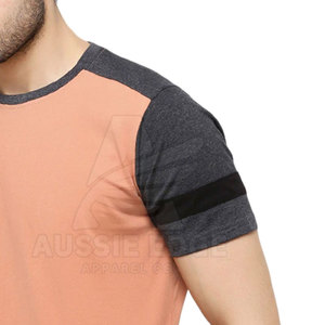 T-shirt en coton 100% pour homme, coupe ample, tissu confortable, logo personnalisé imprimé, style streetwear. - Product Image 5
