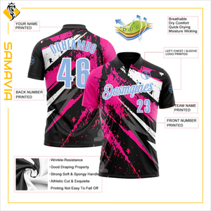 เสื้อเจอร์ซีย์โบว์ลิ่งสำหรับผู้ชายเสื้อโปโลทีมส่วนตัวพิมพ์ลายผลิตผลิตคุณภาพสูง - Product Image 3