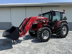 รถแทรกเตอร์ Massey Ferguson 4710 ราคาประหยัด 42 แรงม้า ขับเคลื่อน 4 ล้อ สีแดง สำหรับงานเกษตร ระบบเกียร์ขับเคลื่อน ระดับความปลอดภัยสูง - Product Image 4