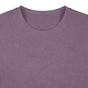 T-shirt pour homme en coton lourd de haute qualité, produit personnalisé, t-shirt uni à col rond, tissu extensible surdimensionné pour homme - Product Image 3