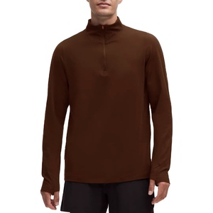 T-shirt de golf à col montant imprimé pour golfeurs, 100 % polyester, séchage rapide, anti-humidité, coupe ample, idéal pour la course à pied - Product Image 1