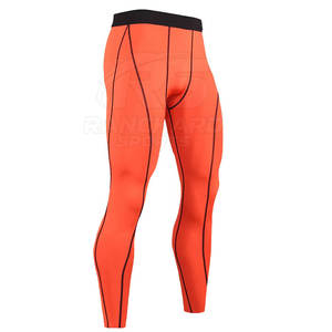 Pantalons de compression pour la performance sportive masculine, leggings de sport pour la salle de sport, pantalons de compression pour la salle de sport masculine, leggings de course à pied pour l'entraînement - Product Image 3