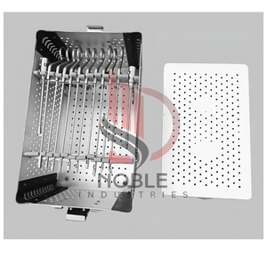 Ensemble de pinces d'arthroscopie ensemble de chirurgie du genou avec boîte de stérilisation bonne qualité personnalisé nouveauté Instruments chirurgicaux - Product Image 5