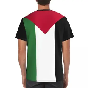 Nom de la Palestine pour Palestiniens Hommes Garçons T-shirt à manches courtes respirant et écologique de haute qualité personnalisé - Product Image 3