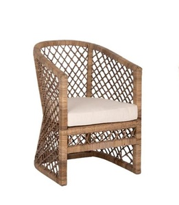 Chaise de jardin en bois tissage à la main emballage monobloc naturel pour la maison hôtel restaurant bar et cafés de plage - Product Image 4