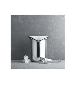 Seau à glace et pince en métal, design moderne et luxueux pour les environnements de fête et de bar, équipement élégant et durable, finition de qualité supérieure - Product Image 2