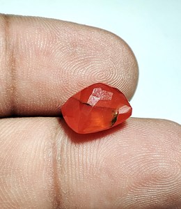 100% cornaline orange naturelle coupe poire coupe 3x5 à 7x10 Mm cornaline orange en vrac à facettes cornaline orange naturelle de qualité supérieure - Product Image 5