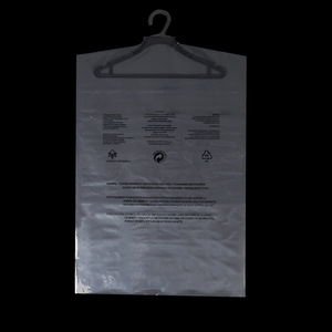 Bolsas Transparentes Antipolvo para Guardar Trajes, Organizador de Armario de Plástico con Etiqueta de Advertencia Impresa, Se Aceptan Pedidos al por Mayor - Product Image 2