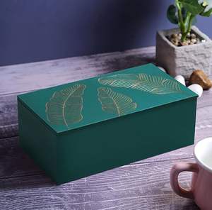 Boîte à bijoux en bois artisanale imprimée, fermeture sécurisée, capacité personnalisée, emballage personnalisé, logo pour usage personnel/professionnel - Product Image 1