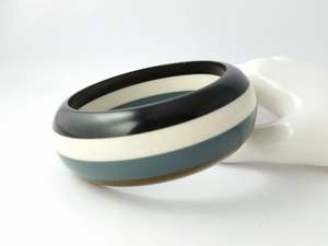 High Demanding <b>Silver</b> Oxidized Bangles with Engraved Floral Design for Ethnic Wear Available - Product Image 4