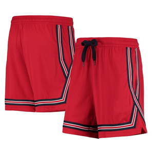 กางเกงขาสั้นบาสเก็ตบอลสำหรับผู้ชายแห้งเร็วเป็นมิตรกับสิ่งแวดล้อมตาข่ายแบบกำหนดเองระบายอากาศได้ดี - Product Image 3