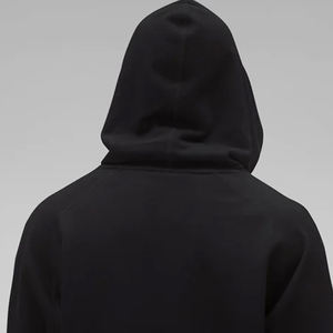 Pull-over uni à manches longues pour homme, sweat à capuche avec logo, coupe tendance, prix avantageux pour les commandes en gros - Product Image 5