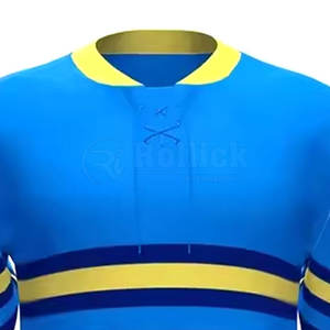 Maillot de hockey sur glace 100 % polyester, taille adulte, maillot d'entraînement, couleur unie, maillot de hockey sur glace pour équipe sportive - Product Image 5