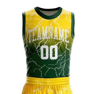 Nuevo Conjunto de Uniforme de Baloncesto Personalizable, Material Transpirable de Alta Calidad, Conjunto de Uniformes de Baloncesto - Product Image 4