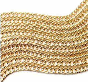 Stylish Gold and Silver Plated Cuban Handmade Mens Chain <b>for</b> Party and Casual Wear Jewelry <b>Gift</b> <b>for</b> <b>Him</b> - Product Image 3