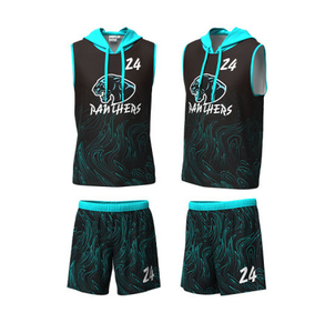 Ensemble de compression d'entraînement de football américain 7v7 pour jeunes, personnalisé par sublimation, respirant, avec 7 drapeaux, grande taille, été - Product Image 2