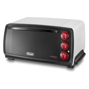 Horno Eléctrico Clásico De Longhi 1400W (14Lt) SFORNATUTTO Eo14552W Horno de Encimera Blanco y Negro con 0118444207 - Product Image 3