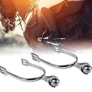 Nuevo diseño 2024 Precio al por mayor Espuelas de equitación de acero inoxidable Espuelas de equitación equina para venta en línea Servicio OEM - Product Image 2