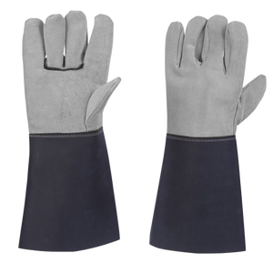 Gants de soudage en cuir de vachette robuste en polaire épaisse pour la protection des mains contre l'incendie avec caractéristiques de sécurité industrielle - Product Image 6