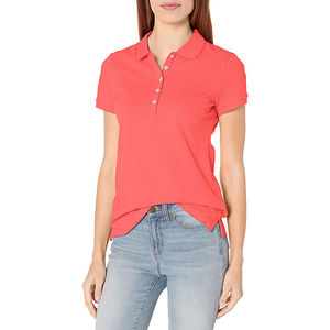 Polo de golf pour femme, protection UV UPF 50+, écologique, extensible dans 4 directions, séchage rapide, manches courtes, été, tennis, devant de la taille - Product Image 4