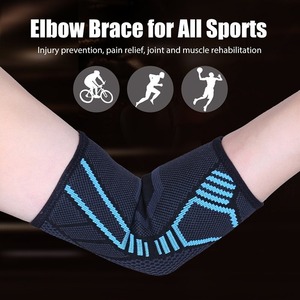 Manchon de coude en néoprène respirant de haute qualité enveloppe de coton de protection pour la gymnastique Fitness prend en charge l'haltérophilie et l'exercice - Product Image 2