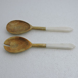 Salade vente chaude 3 pièces ensemble de planche à fromage en céramique bois d'acacia planche à fromage saladier ensemble accessoires de cuisine ensembles d'ustensiles de cuisine - Product Image 5