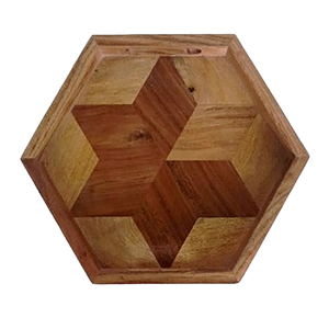 ถาดไม้มะม่วงทรงสี่เหลี่ยมผืนผ้าตัดด้วยมือถาดเสิร์ฟทำจากไม้ธรรมชาติสำหรับตกแต่งบ้านร้านอาหาร - Product Image 5