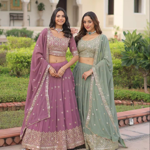 knee length dresses for ladies Peach & Pink Color, Lacha Dress HandWork Kurta, Lehenga with Pure Chin   CNP Associates LLC